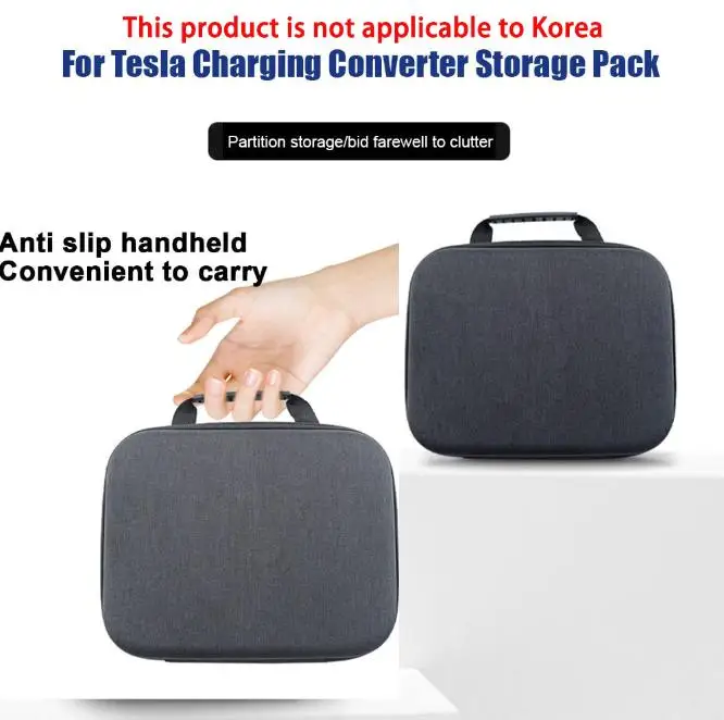 EVA Hard Carrying Case for CCS1/J1772 Charger Adapter, Oxford Cloth Waterproof Storage Bag, Shockproof Protective Pouch
EVA Hard Carrying Case for CCS1/J1772 Charger Adapter, Oxford Cloth Waterproof Storage Bag, Shockproof Protective Pouch