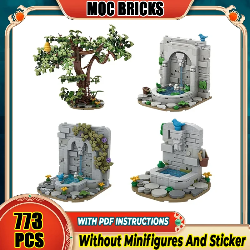 Medieval Castle Model Moc Building Bricks Caste Wall Fountain Technology Modular Blocks Gifts Christmas Toys DIY Sets Assembly
Medieval Castle Model Moc Building Bricks Caste Wall Fountain Technology Modular Blocks Gifts Christmas Toys DIY Sets Assembly