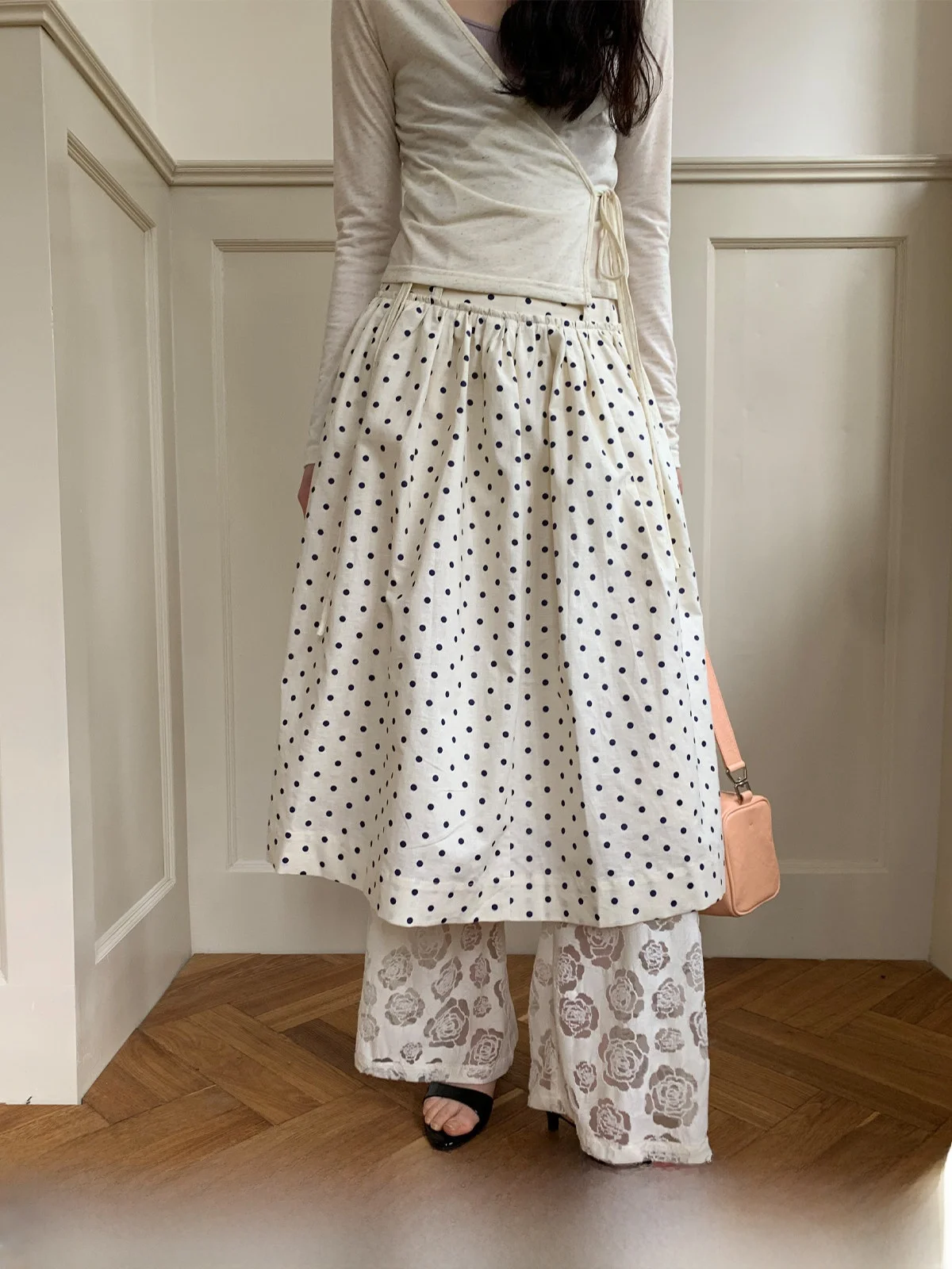 Dorydory Long Polka Dot ter Ne Dr Women's High Waist A-Line Skirt Bodycon Pear aped Body Hip Covering Skirt
Dorydory Long Polka Dot ter Ne Dr Women's High Waist A-Line Skirt Bodycon Pear aped Body Hip Covering Skirt