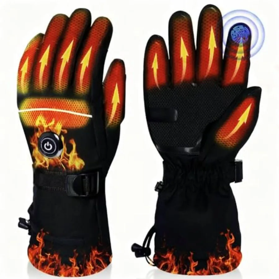 Heated Gloves for Men and Women 2025 Rechargeable 5V 6000mAh Battery Powered Touchscreen Waterproof for Arthritis Hands Skiing
Heated Gloves for Men and Women 2025 Rechargeable 5V 6000mAh Battery Powered Touchscreen Waterproof for Arthritis Hands Skiing