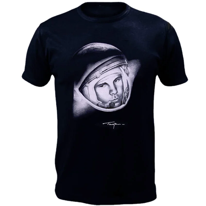 Soviet Space Astronauts Yuri Gagarin T-Shirt. Summer Cotton Short Sleeve O-Neck Mens T Shirt New S-3XL
Soviet Space Astronauts Yuri Gagarin T-Shirt. Summer Cotton Short Sleeve O-Neck Mens T Shirt New S-3XL