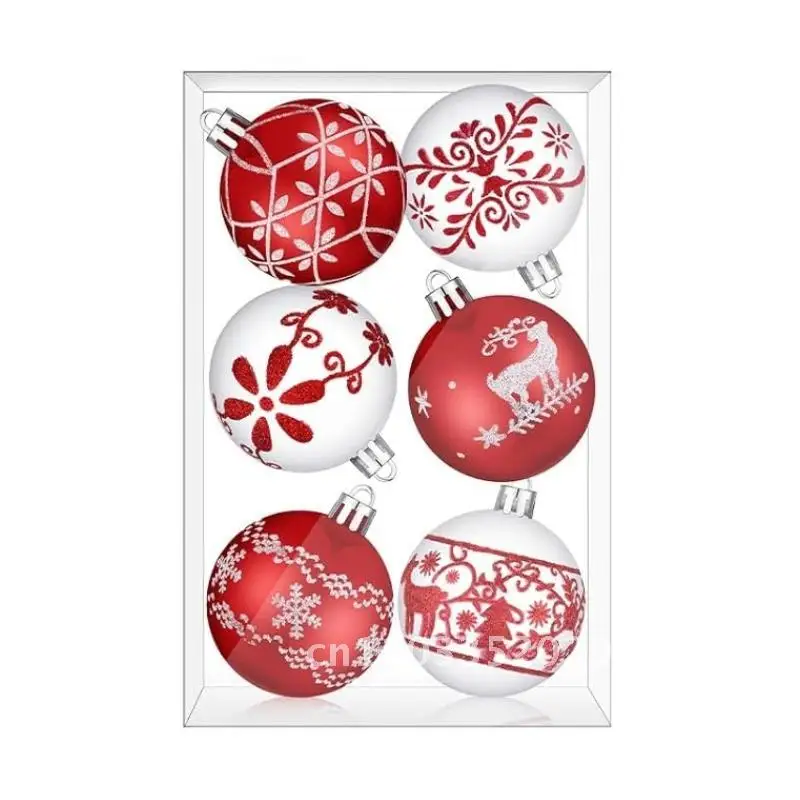 New Christmas decorations pendant Christmas tree hanging 6cm plastic ball decoration Christmas ball
New Christmas decorations pendant Christmas tree hanging 6cm plastic ball decoration Christmas ball