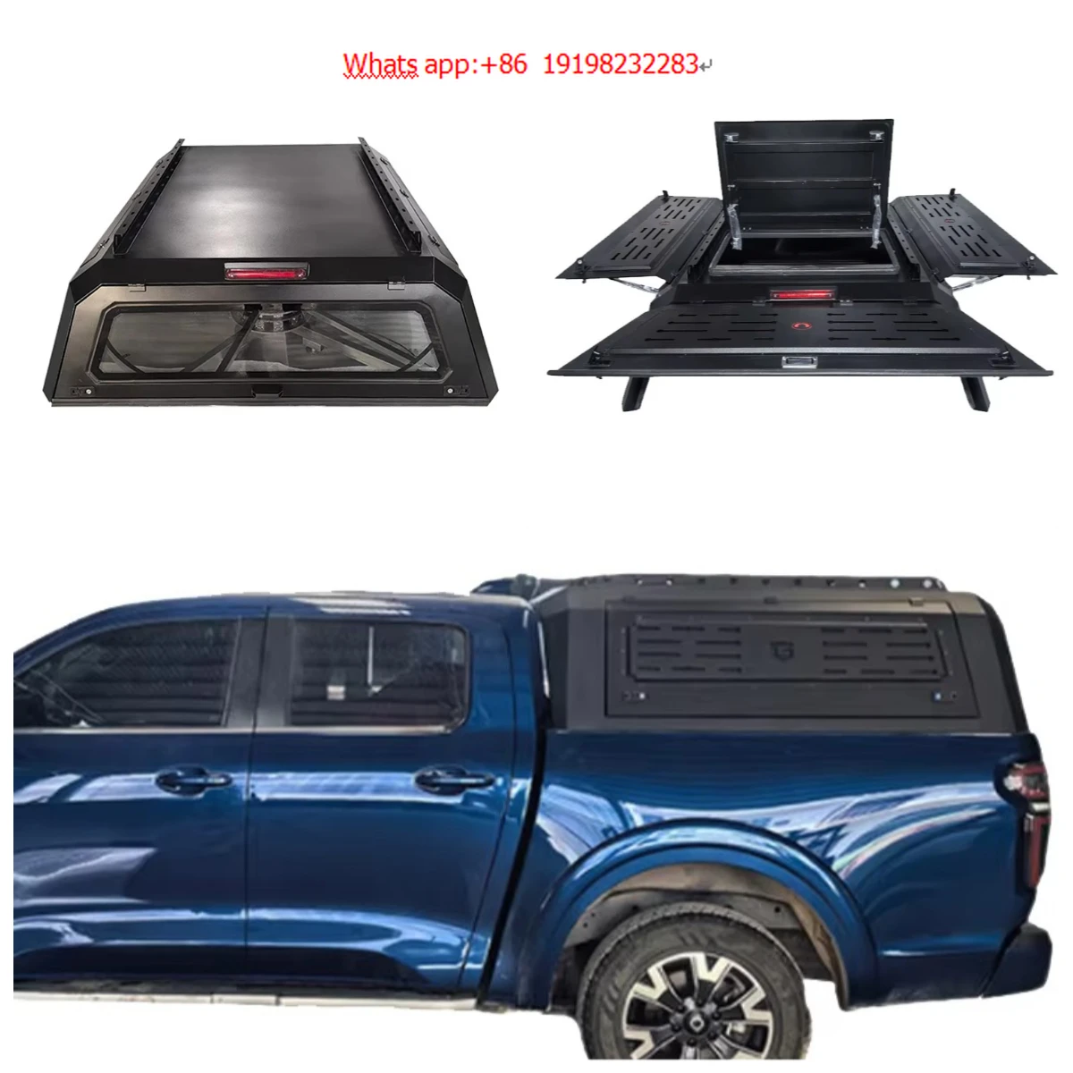 Custom Aluminum Alloy Waterproof Pickup Canopy for Navara Truck Bed Roll-Up Hinged Folding Design with Locking Function Size Fit
Custom Aluminum Alloy Waterproof Pickup Canopy for Navara Truck Bed Roll-Up Hinged Folding Design with Locking Function Size Fit