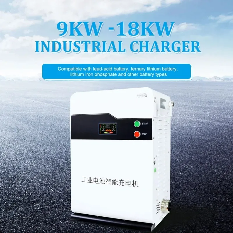 9KW 380V Industrial Battery Charger 100a 24v 48v Lithium Battery Charger
9KW 380V Industrial Battery Charger 100a 24v 48v Lithium Battery Charger