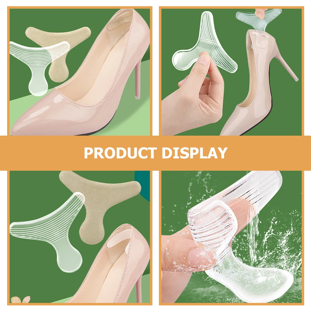 8 Pairs Shape Grips Shoe Filler Inserts for Shoes Too Big Back of Shoe Heel Inserts Heel Cushions Insoles Transparent
8 Pairs Shape Grips Shoe Filler Inserts for Shoes Too Big Back of Shoe Heel Inserts Heel Cushions Insoles Transparent