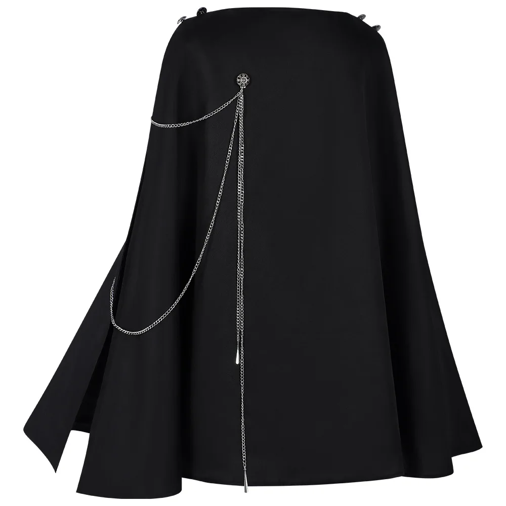 Halloween Vampire Costume Medeival Gothic Steampunk Death Cloak Metal Chain New Adult Dracula Devil Witch Cosplay Cape
Halloween Vampire Costume Medeival Gothic Steampunk Death Cloak Metal Chain New Adult Dracula Devil Witch Cosplay Cape