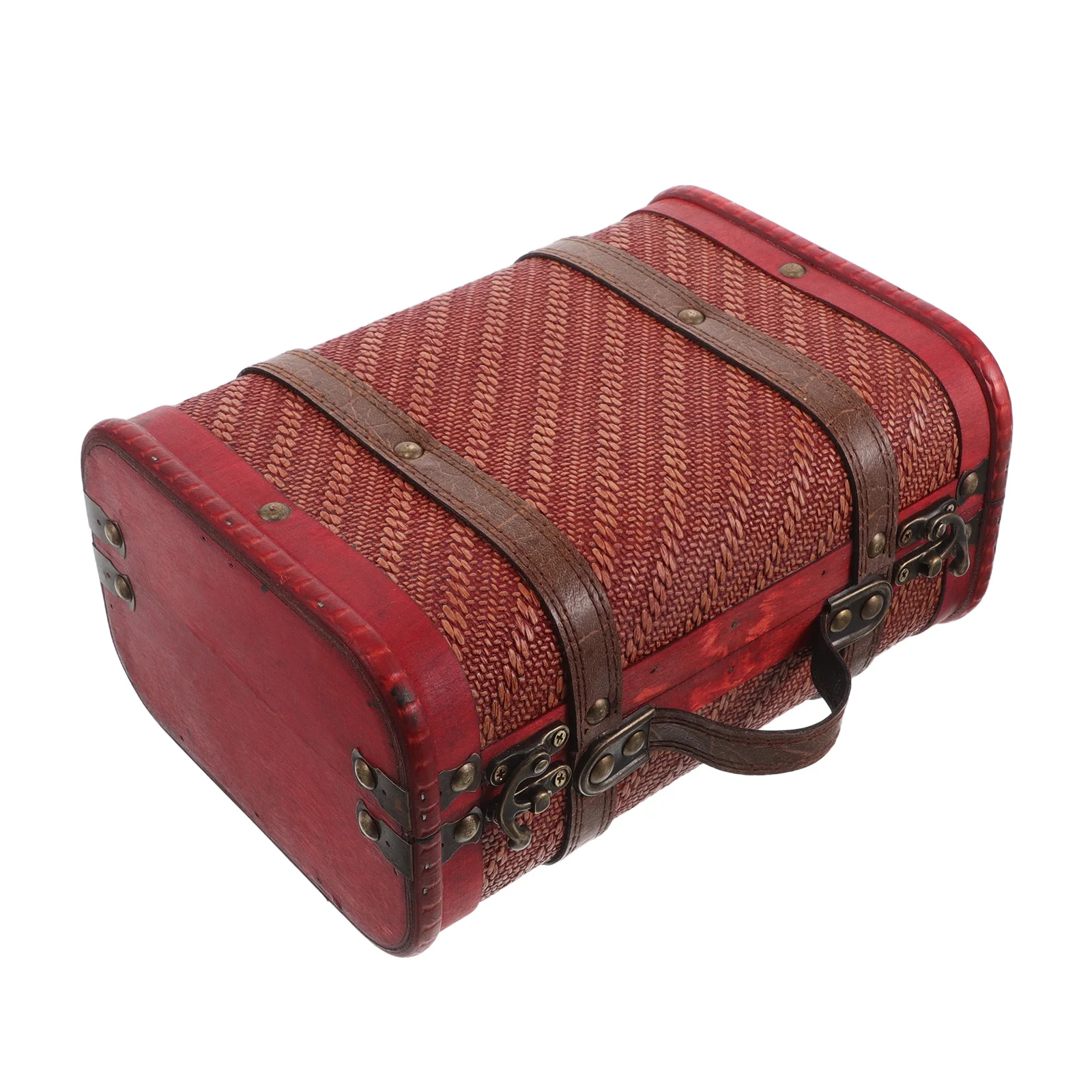 Retro Wooden Storage Box Travel Trunks Decorative Vintage Old Fashioned Pirate Chest Treasure Suitcase Small Chests
Retro Wooden Storage Box Travel Trunks Decorative Vintage Old Fashioned Pirate Chest Treasure Suitcase Small Chests