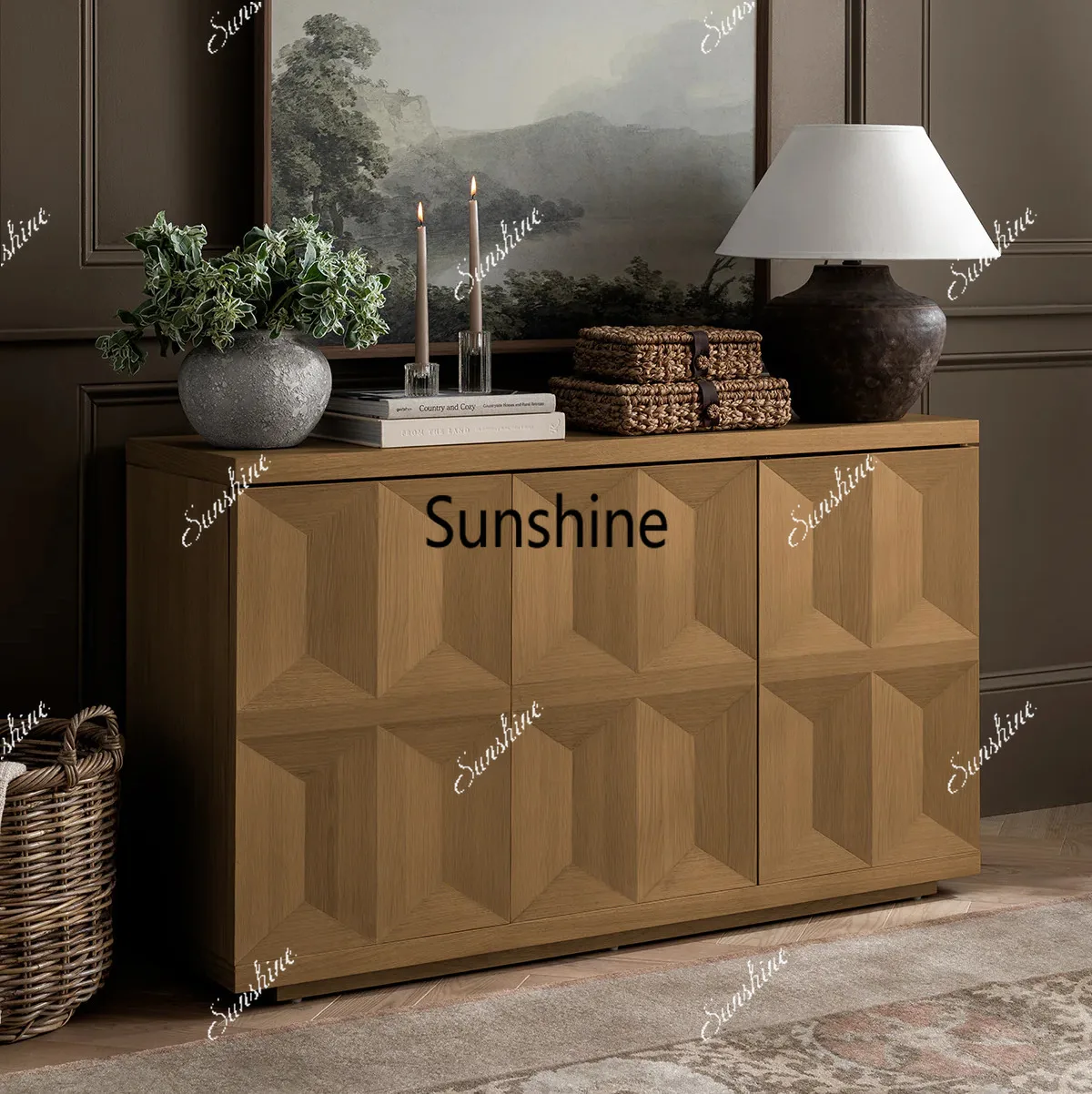 Solid Wood Entrance Cabinet American Luxury Sideboard for Home & Hotel Furniture New Living Room Storage Cabinet
Solid Wood Entrance Cabinet American Luxury Sideboard for Home & Hotel Furniture New Living Room Storage Cabinet