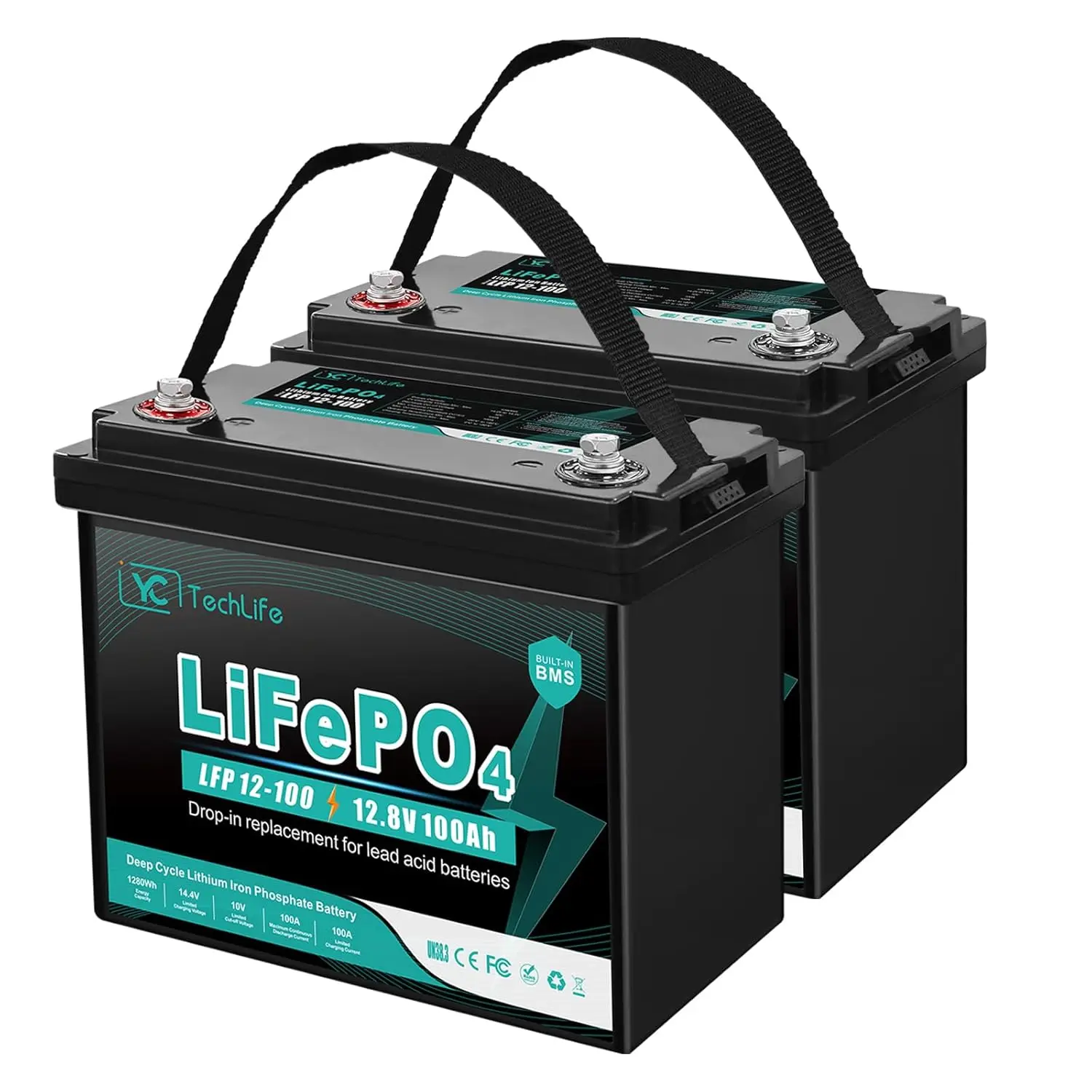 Аккумулятор LiFePO4 12В 100Ач, литиевая батарея глубокого разряда 15000 циклов с встроенной BMS 100А, для низких температур, на заказ
Аккумулятор LiFePO4 12В 100Ач, литиевая батарея глубокого разряда 15000 циклов с встроенной BMS 100А, для низких температур, на заказ