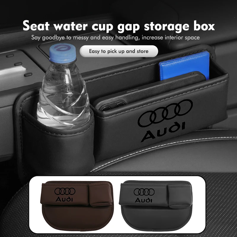 Universal Car Seat Gap Filler Phone Key Water Cup Storage Box For Audi Quattro RS Sline ABT Allroad TT S1 S2 S3 S4 S5 S6
Universal Car Seat Gap Filler Phone Key Water Cup Storage Box For Audi Quattro RS Sline ABT Allroad TT S1 S2 S3 S4 S5 S6