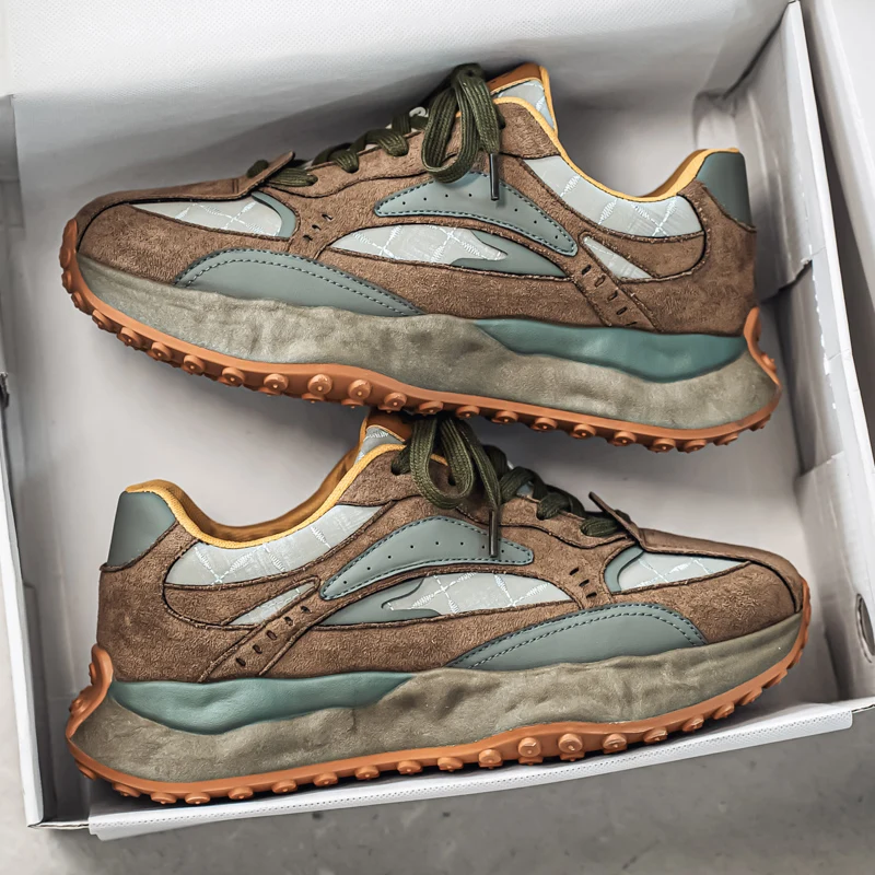 Новинка: Мужские повседневные кроссовки из искусственной кожи, удобная обувь для активного отдыха, туризма и скейтбординга
Новинка: Мужские повседневные кроссовки из искусственной кожи, удобная обувь для активного отдыха, туризма и скейтбординга