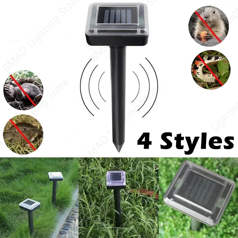 Ultrasonic Pest Repeller Solar Powered for Garden Yard Farmland Protection Against Rodents Cats Dogs Birds Animals Repeller
Ultrasonic Pest Repeller Solar Powered for Garden Yard Farmland Protection Against Rodents Cats Dogs Birds Animals Repeller