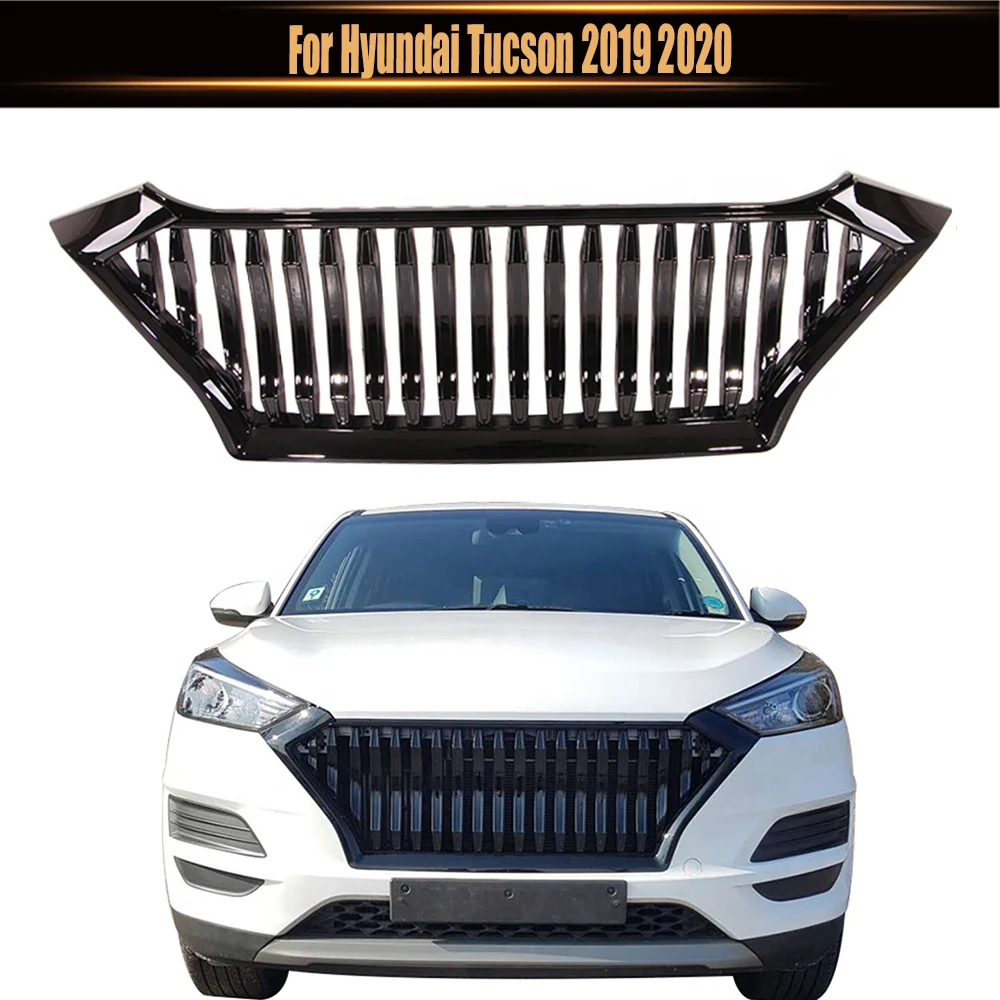 For Hyundai Tucson 2019 2020 Front Racing Grille ABS Chrome Mesh Grill Gloss Black Silver Grille High Quality Car Bumper Grill
For Hyundai Tucson 2019 2020 Front Racing Grille ABS Chrome Mesh Grill Gloss Black Silver Grille High Quality Car Bumper Grill