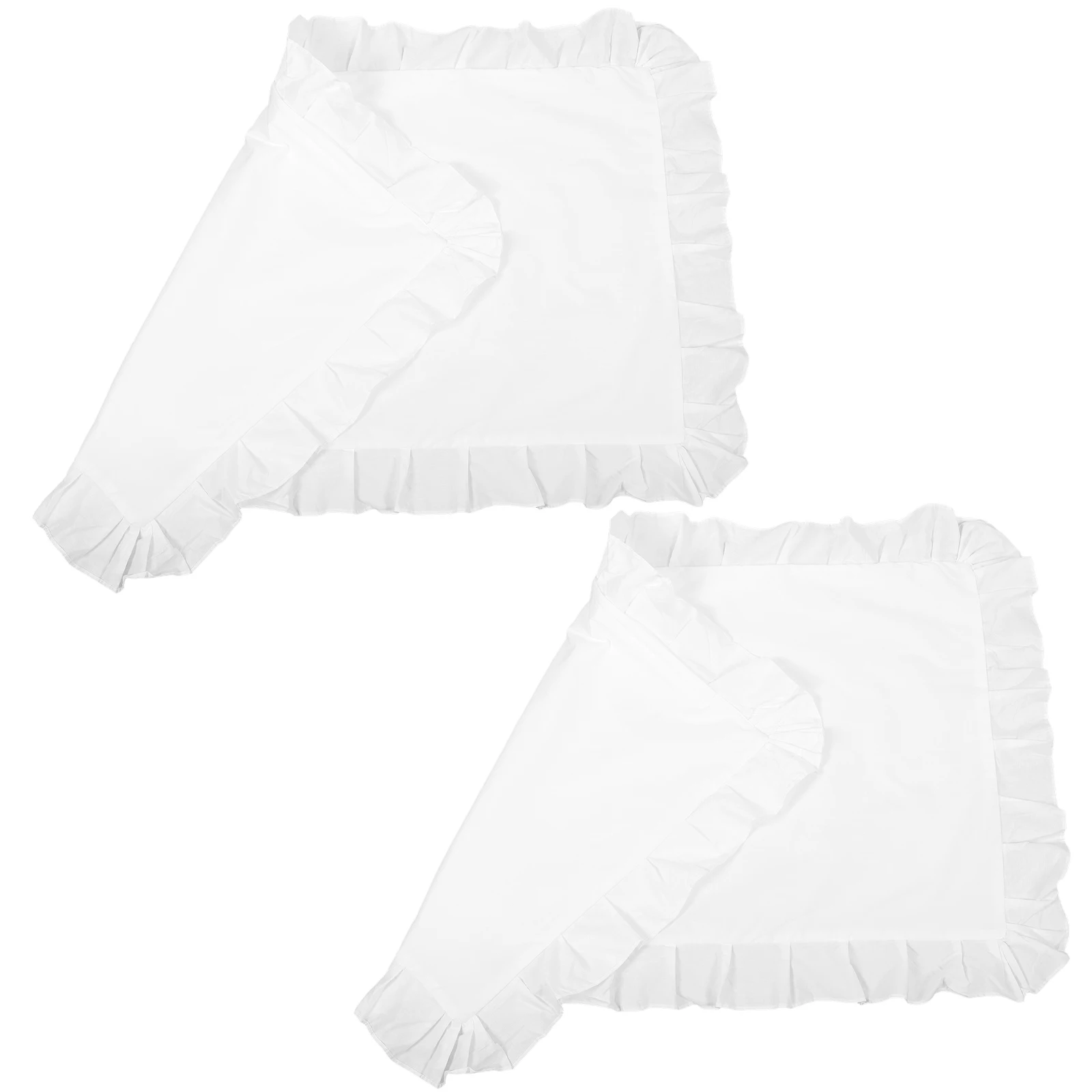 1 Pair 100% Cotton Ruffled White Pillow Cases Decorative Cushion Covers Bed Pillow Protector Pillowcase Replacement For Home
1 Pair 100% Cotton Ruffled White Pillow Cases Decorative Cushion Covers Bed Pillow Protector Pillowcase Replacement For Home