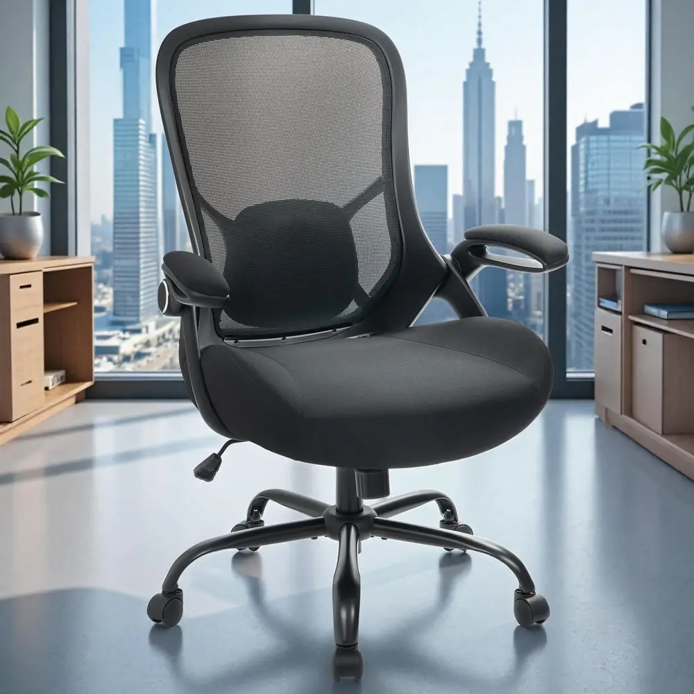 Big and Tall 400lbs Heavy Duty Office Chair, 5 Thickened Seat Ergonomic Desk Chair with Adjustable Armrests, Home Office Comput
Big and Tall 400lbs Heavy Duty Office Chair, 5 Thickened Seat Ergonomic Desk Chair with Adjustable Armrests, Home Office Comput