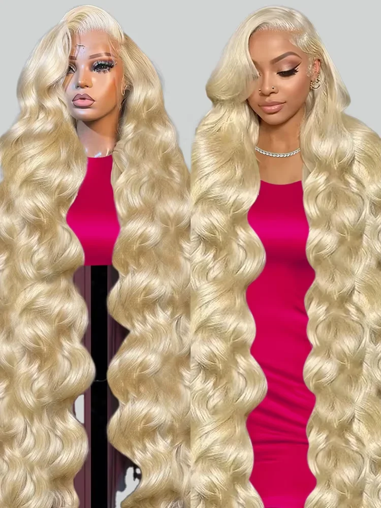 HD Transparent 13x6 613 Body Wave Honey Blonde Lace Frontal Human Hair Wig Brazilian 220% Density 13x4 Lace Front Wigs For Women
HD Transparent 13x6 613 Body Wave Honey Blonde Lace Frontal Human Hair Wig Brazilian 220% Density 13x4 Lace Front Wigs For Women