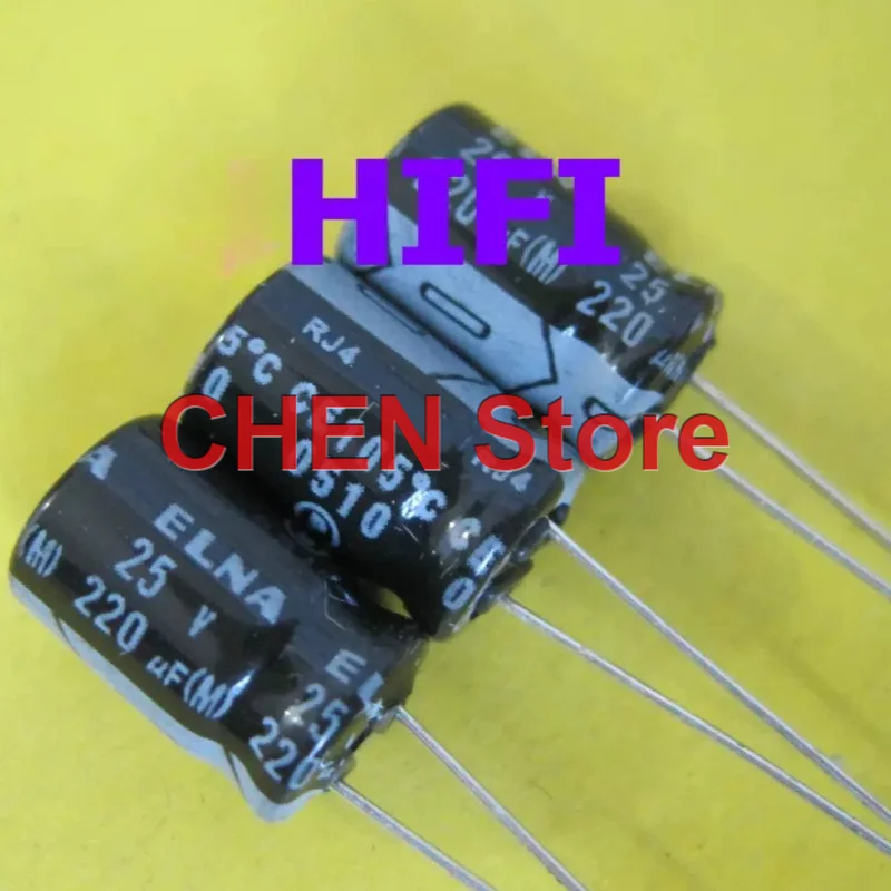 50PCS/lot original ELNA RJ4 25V220UF 8X11.5MM 85C 220UF 25V electrolytic capacitor free shipping
50PCS/lot original ELNA RJ4 25V220UF 8X11.5MM 85C 220UF 25V electrolytic capacitor free shipping