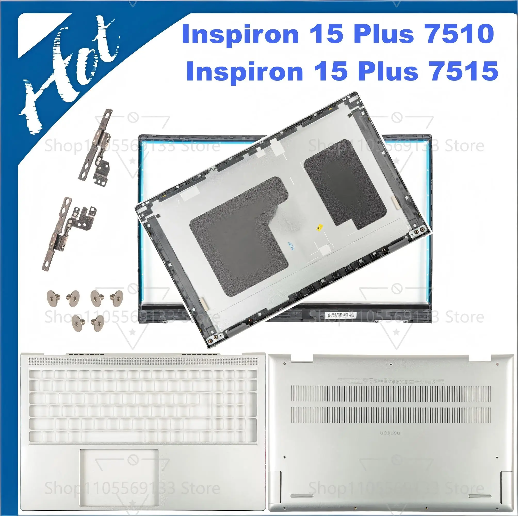New Cover For Inspiron 15 plus 7510 7515 Back Cover Frame 007DY0 0G2NCT Palmrest base cover hinges replacement 15.6inch
New Cover For Inspiron 15 plus 7510 7515 Back Cover Frame 007DY0 0G2NCT Palmrest base cover hinges replacement 15.6inch