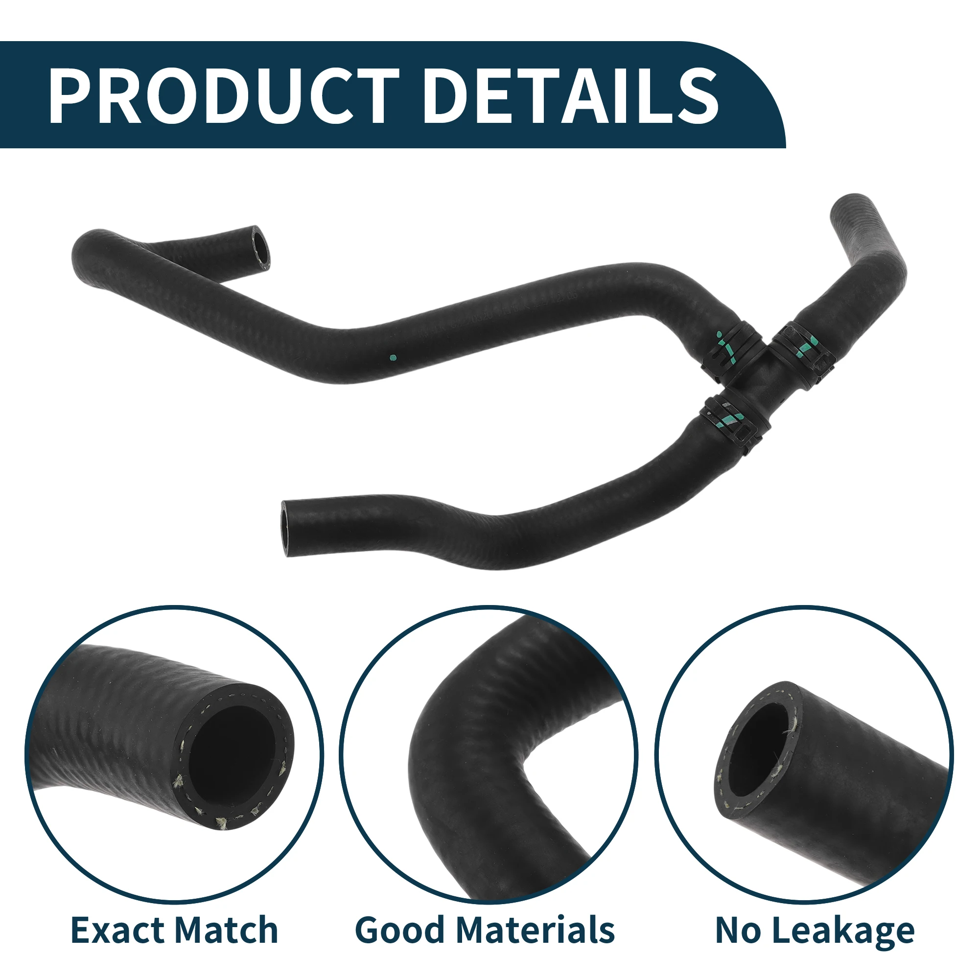 UXCELL Radiator Hose Heater Hose Radiator Outlet Hose Pipe No.C2Z20520 for Jaguar XF 2009-2015 Rubber Heating Water Pipe Black
UXCELL Radiator Hose Heater Hose Radiator Outlet Hose Pipe No.C2Z20520 for Jaguar XF 2009-2015 Rubber Heating Water Pipe Black