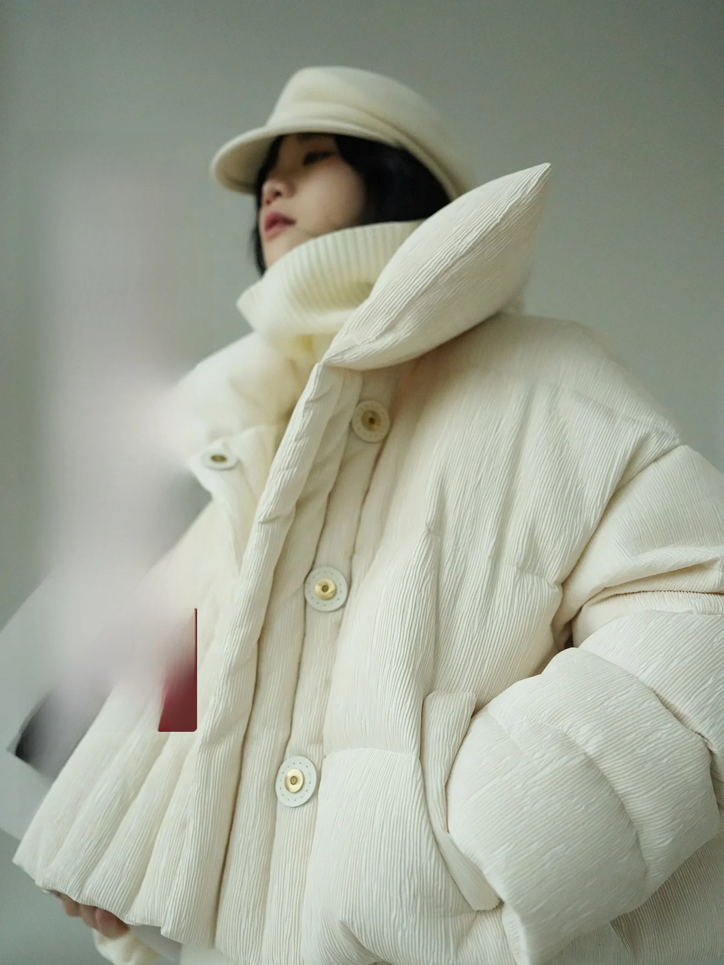 Пуховик Aconiconi White Du Down: Теплая верхняя одежда, модный свободный крой, 90% пухового наполнителя, для повседневной носки
Пуховик Aconiconi White Du Down: Теплая верхняя одежда, модный свободный крой, 90% пухового наполнителя, для повседневной носки