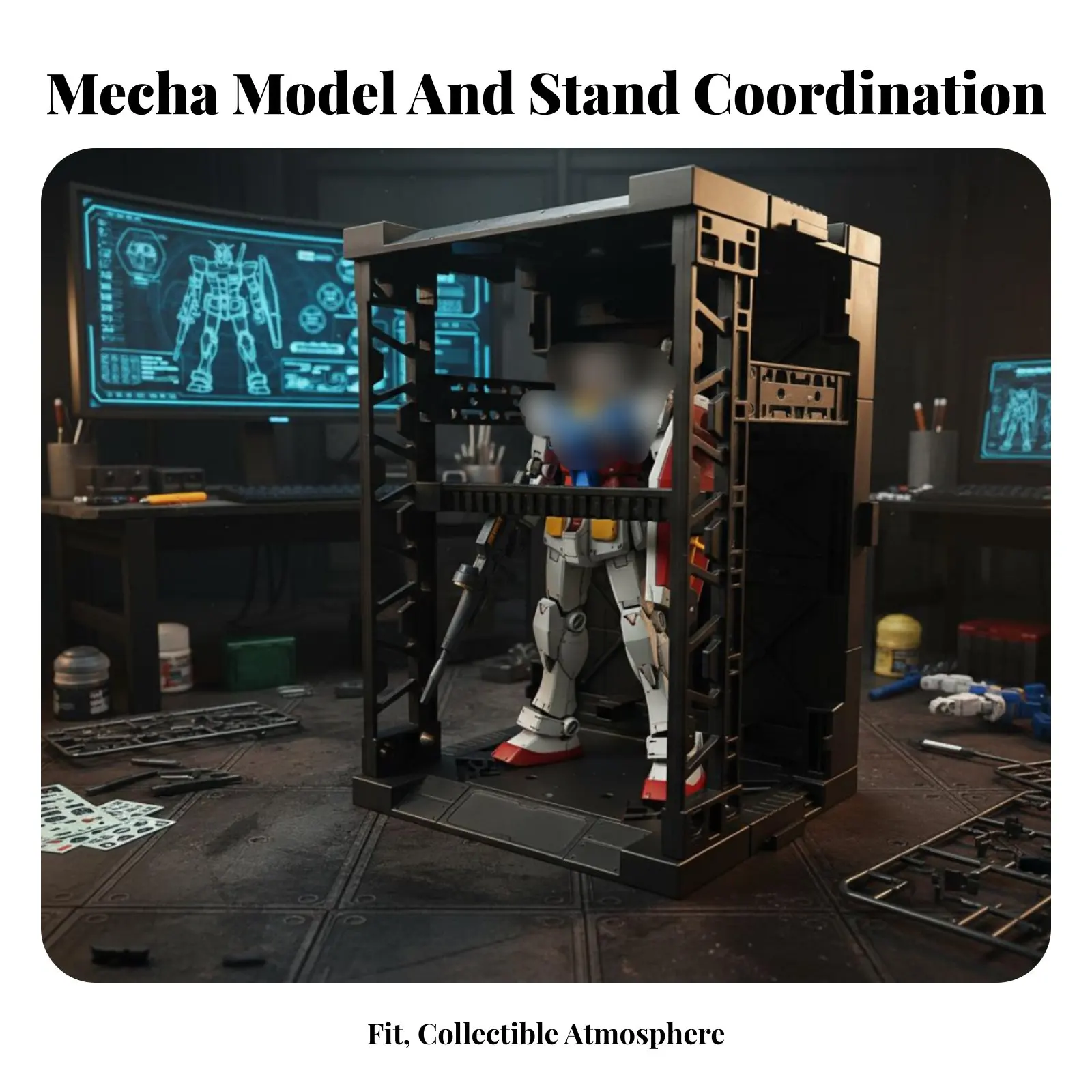 Mecha Hangar Display Base DIY Combination Hangar Bay Display Stage Model Garage Scene No Glue Required Robot Battle Base
Mecha Hangar Display Base DIY Combination Hangar Bay Display Stage Model Garage Scene No Glue Required Robot Battle Base