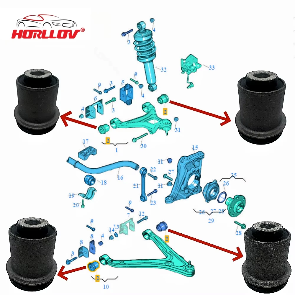8E0505185P Control Arm Bushing Kit for Audi A4 B7 MERCEDES-BENZ Front Rear Control Arm Bushings Auto Parts Suspension System
8E0505185P Control Arm Bushing Kit for Audi A4 B7 MERCEDES-BENZ Front Rear Control Arm Bushings Auto Parts Suspension System