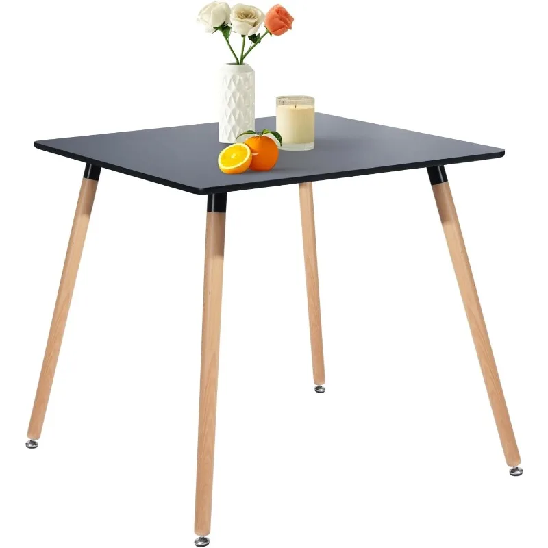 31.5 Inch Square Dining Table for 2-4 People, Modern Functional Table with Wooden Legs for Home Office Kitchen Dining Room
31.5 Inch Square Dining Table for 2-4 People, Modern Functional Table with Wooden Legs for Home Office Kitchen Dining Room