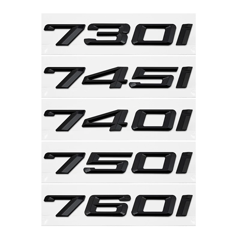 3D ABS Car Trunk Letters Logo Decals Badge Emblem Sticker For BMW 7 Series 730i 740i 745i 750i E38 E65 E66 F01 F02 G11 G12
3D ABS Car Trunk Letters Logo Decals Badge Emblem Sticker For BMW 7 Series 730i 740i 745i 750i E38 E65 E66 F01 F02 G11 G12