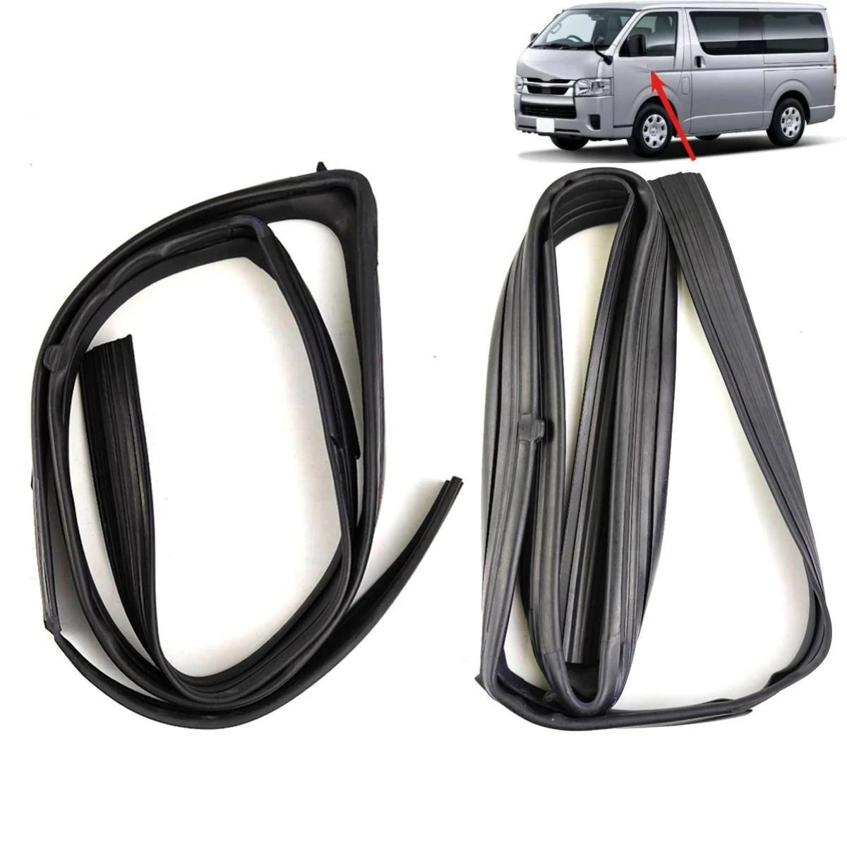 L or R Front Door Glass Sill Rubber Shell for TOYOTA HIACE 2005-2018 68151-26010 Weather Strip for HIACE Protect Rubber
L or R Front Door Glass Sill Rubber Shell for TOYOTA HIACE 2005-2018 68151-26010 Weather Strip for HIACE Protect Rubber