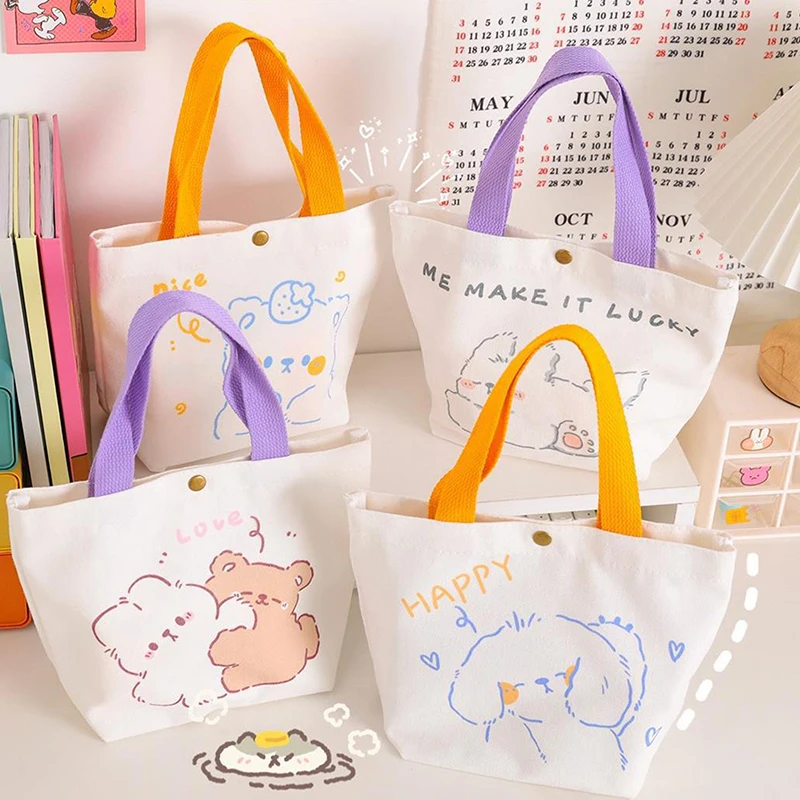 Cute Cartoon Canvas Bag Wholesale Female Blank With Hand Gift Environmental Students Advertising Gift Hand Shopping Bag
Cute Cartoon Canvas Bag Wholesale Female Blank With Hand Gift Environmental Students Advertising Gift Hand Shopping Bag