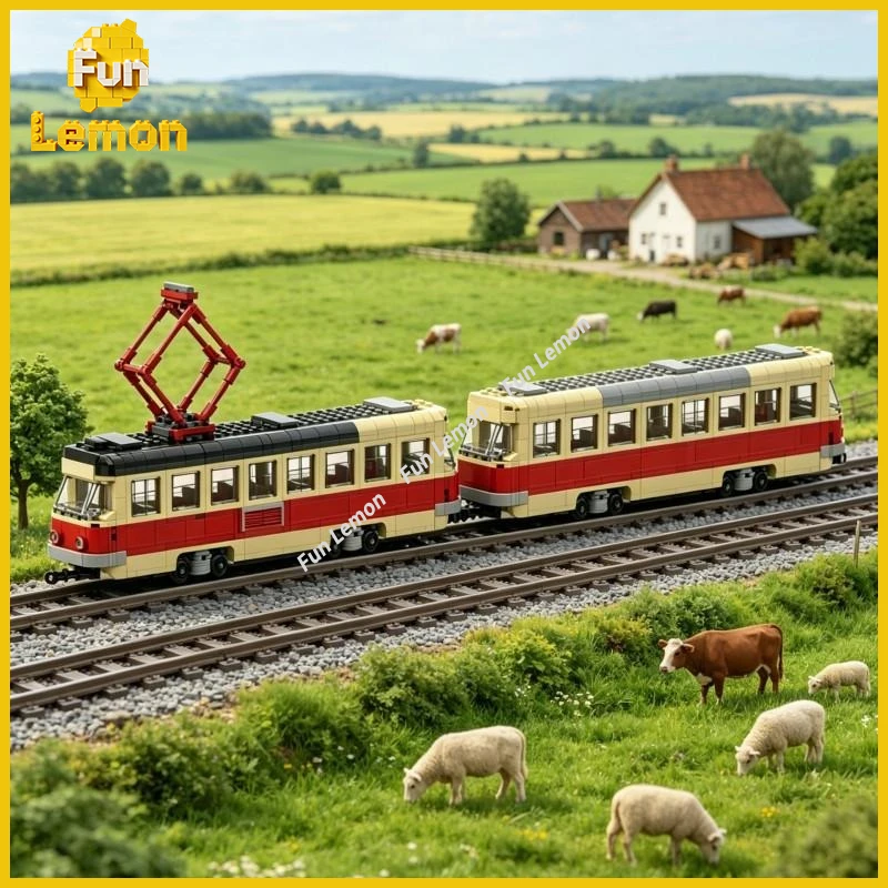 Конструктор MOC: Модель городского трамвая Tatra T3 T4 Gotha T57, набор для сборки, подарок для коллекционеров
Конструктор MOC: Модель городского трамвая Tatra T3 T4 Gotha T57, набор для сборки, подарок для коллекционеров