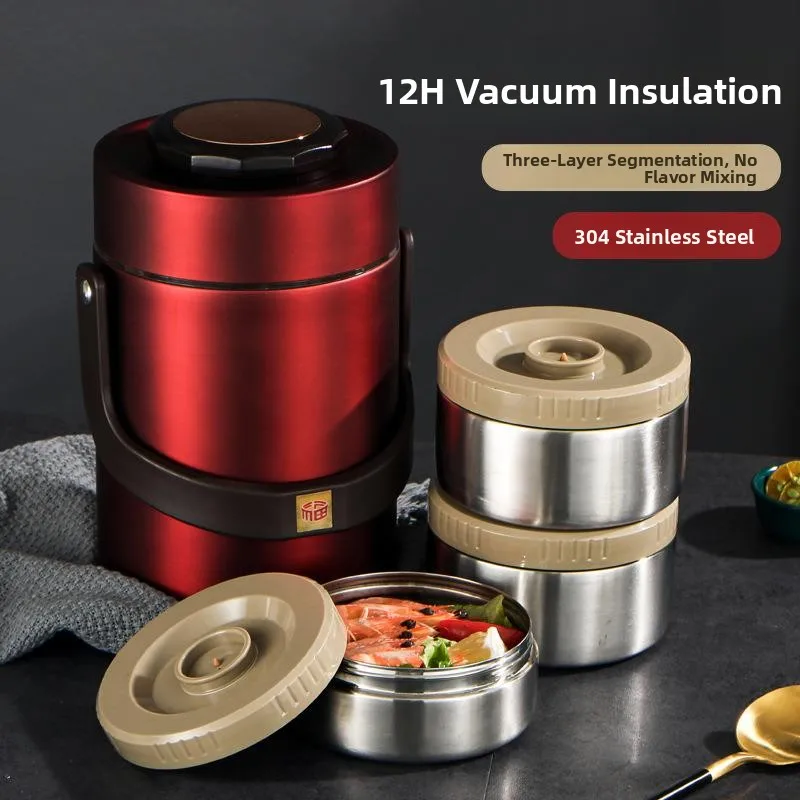 Large Capaci Stainl Steel Multi-layer Lunch Box Portable Insulated Food Container for Students And Office Workers
Large Capaci Stainl Steel Multi-layer Lunch Box Portable Insulated Food Container for Students And Office Workers