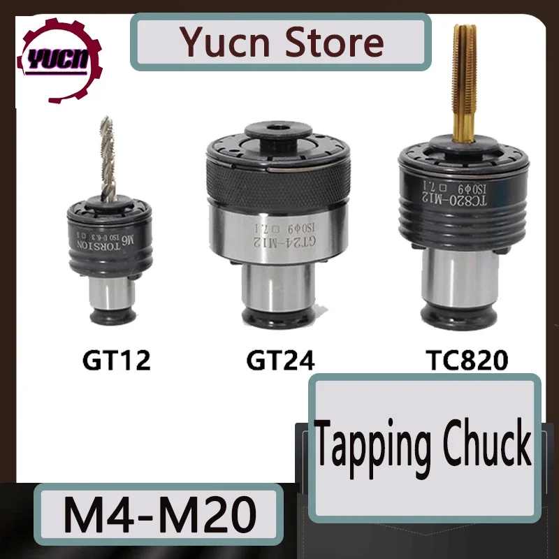 GT12 GT24 TC820 Tapping Collet Chuck M4 M6 M8 M10 M12 M14 M16 M18 M20 Tapping Chuck Telescopic Tool Holder ISO DIN JIS Overload
GT12 GT24 TC820 Tapping Collet Chuck M4 M6 M8 M10 M12 M14 M16 M18 M20 Tapping Chuck Telescopic Tool Holder ISO DIN JIS Overload