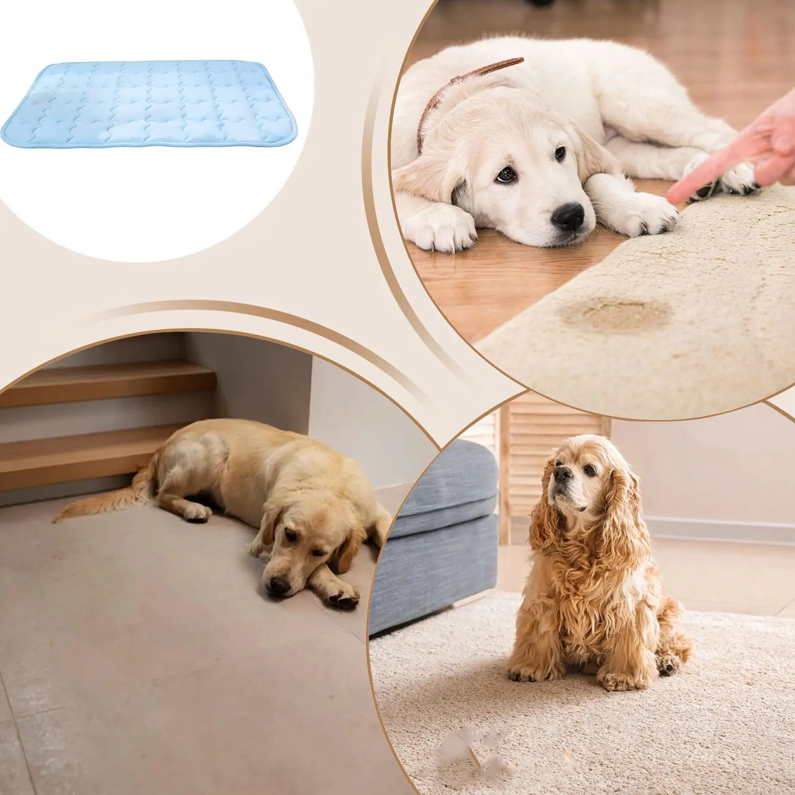 Dog Cooling Mat Non Slip Sleeping Pad Cat Cooling Mat Large Dog Bed For Small Medium Large Cat Summer Home Balcony Indoor
Dog Cooling Mat Non Slip Sleeping Pad Cat Cooling Mat Large Dog Bed For Small Medium Large Cat Summer Home Balcony Indoor