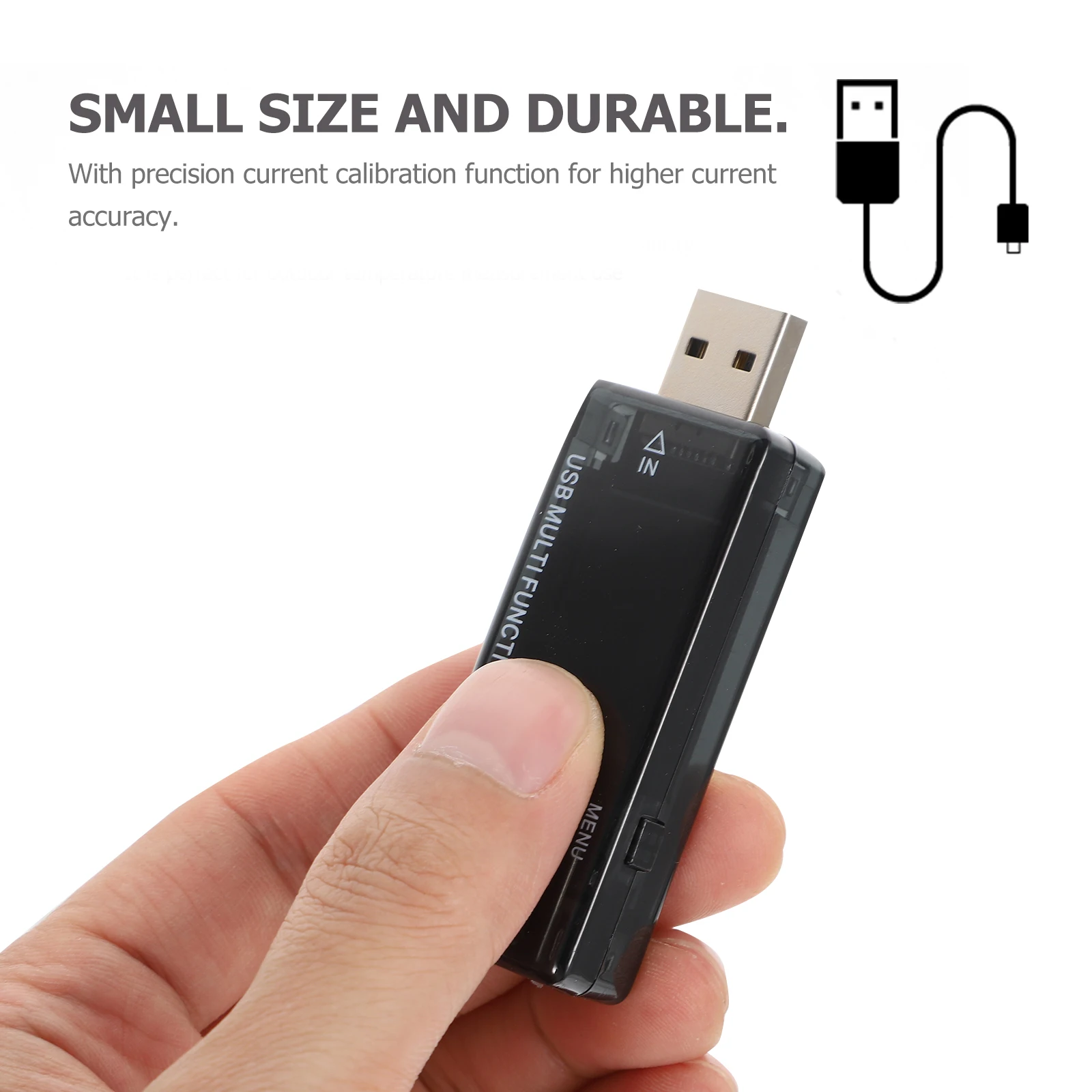 USB Voltage Current Multimeter Compact Plug and Play LCD Display Test Tool for Mobile Phone U Disk Power Consumption
USB Voltage Current Multimeter Compact Plug and Play LCD Display Test Tool for Mobile Phone U Disk Power Consumption