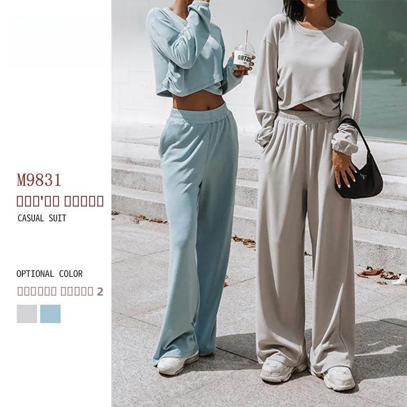 Модный спортивный повседневный комплект из двух предметов: свитшот и брюки с низкой посадкой, осень-зима 2023, новинка, европейский стиль
Модный спортивный повседневный комплект из двух предметов: свитшот и брюки с низкой посадкой, осень-зима 2023, новинка, европейский стиль