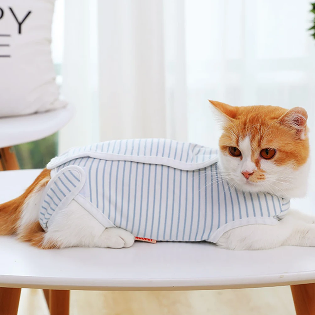 Cat Surgery Recovery Clothes Wound Protector Shirt Abdominal Suit Four Seasons Anti Lick Bite No Crotch Easy Wear Pet Supplies
Cat Surgery Recovery Clothes Wound Protector Shirt Abdominal Suit Four Seasons Anti Lick Bite No Crotch Easy Wear Pet Supplies