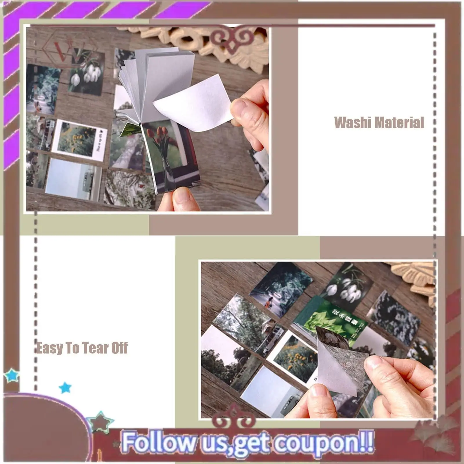 ABBG-300 Pieces Washi Paper Sticker Set Daily Scenery Life Stuff Travel Kawaii Stickers Aesthetic Stickers For Scrapbooking
ABBG-300 Pieces Washi Paper Sticker Set Daily Scenery Life Stuff Travel Kawaii Stickers Aesthetic Stickers For Scrapbooking