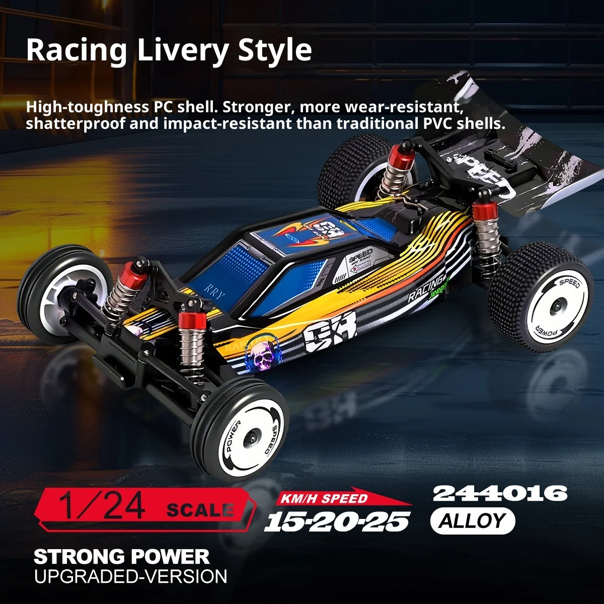 Wltoys 244016 Remote-Controlled High-Speed 1:24 Electric Competitive High-Speed Remote-Controlled Toy Car Rc Model Christmas Toy
Wltoys 244016 Remote-Controlled High-Speed 1:24 Electric Competitive High-Speed Remote-Controlled Toy Car Rc Model Christmas Toy