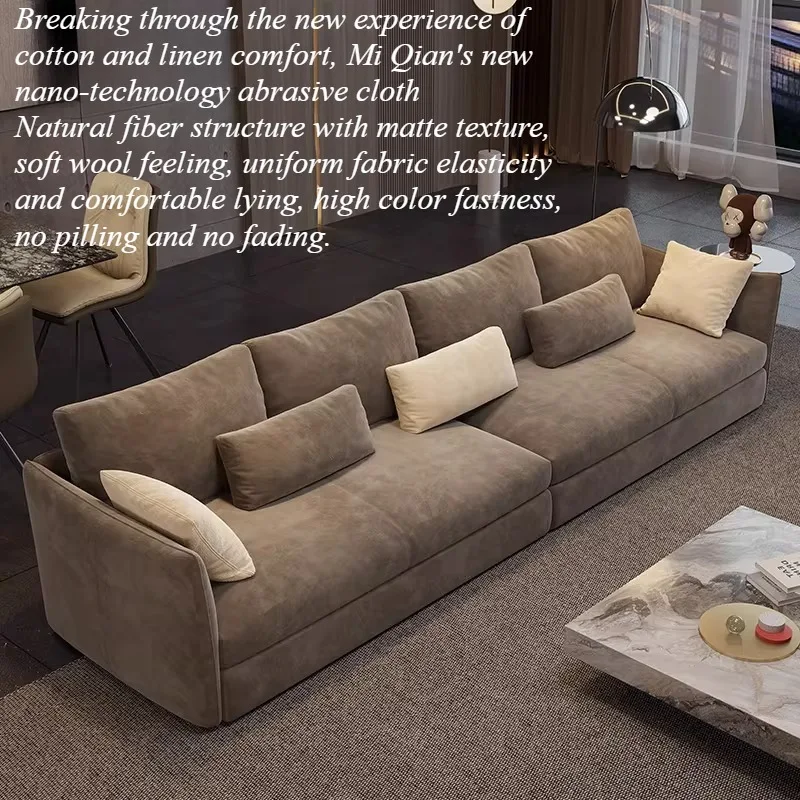 Классический минималистичный диван для гостиной Lazy Luxury, мягкий напольный диван для взрослых, мебель для дома
Классический минималистичный диван для гостиной Lazy Luxury, мягкий напольный диван для взрослых, мебель для дома