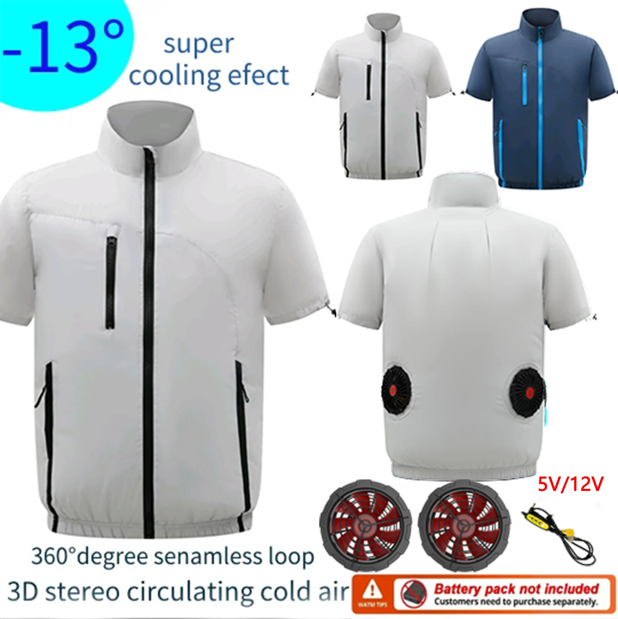 Unisex New Summer Cooling Fan Jacket Air Conditioner Clothing For Outdoor Construction Site Welding Workshop Work
Unisex New Summer Cooling Fan Jacket Air Conditioner Clothing For Outdoor Construction Site Welding Workshop Work