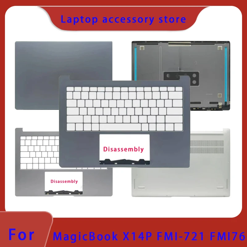 Suitable for MagicBook X14P FMI-721 FMI76 series laptops, LCD screen top cover, screen frame, palm rest, bottom shell ABCD Cover
Suitable for MagicBook X14P FMI-721 FMI76 series laptops, LCD screen top cover, screen frame, palm rest, bottom shell ABCD Cover