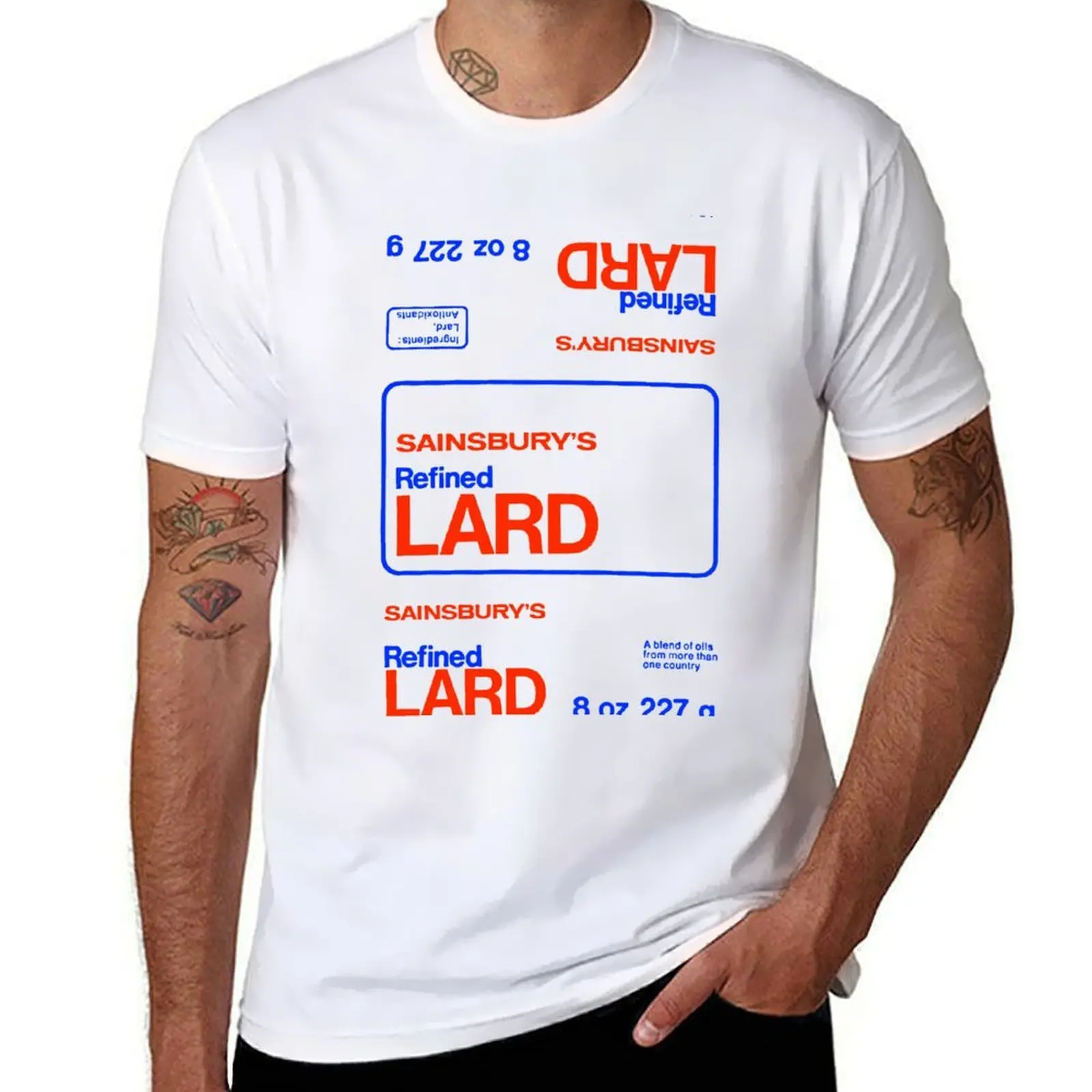 SAINSBURY'S LARD - REFINED T-Shirt t shirt for man 100 percent cotton t shirt for man T-Shirt
SAINSBURY'S LARD - REFINED T-Shirt t shirt for man 100 percent cotton t shirt for man T-Shirt