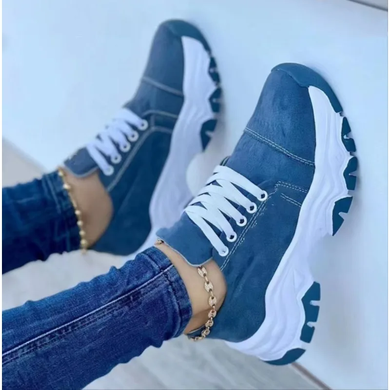 Womens Sneakers Casual Canvas Shoes Solid Color Versatile Flats Non-slip Wear Resistant Running Shoes Plus Size 43 Ladies Shoes
Womens Sneakers Casual Canvas Shoes Solid Color Versatile Flats Non-slip Wear Resistant Running Shoes Plus Size 43 Ladies Shoes