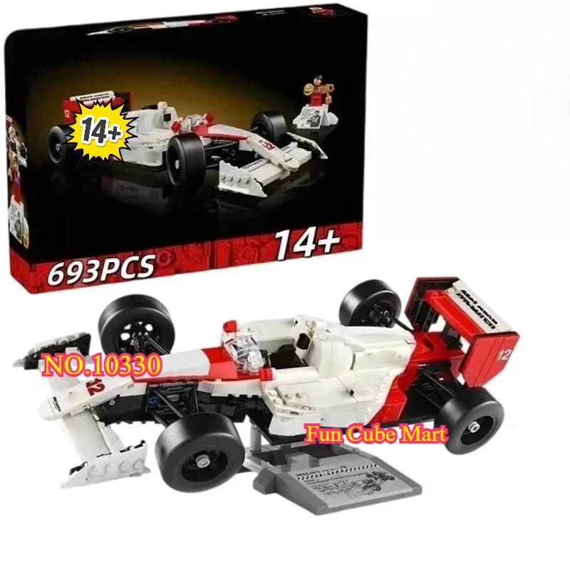10330 Creative Mechanical Building Bricks 693Pcs Sena Racing Mp4 Nigel Mansell Toy For Birthday Party Gift
10330 Creative Mechanical Building Bricks 693Pcs Sena Racing Mp4 Nigel Mansell Toy For Birthday Party Gift