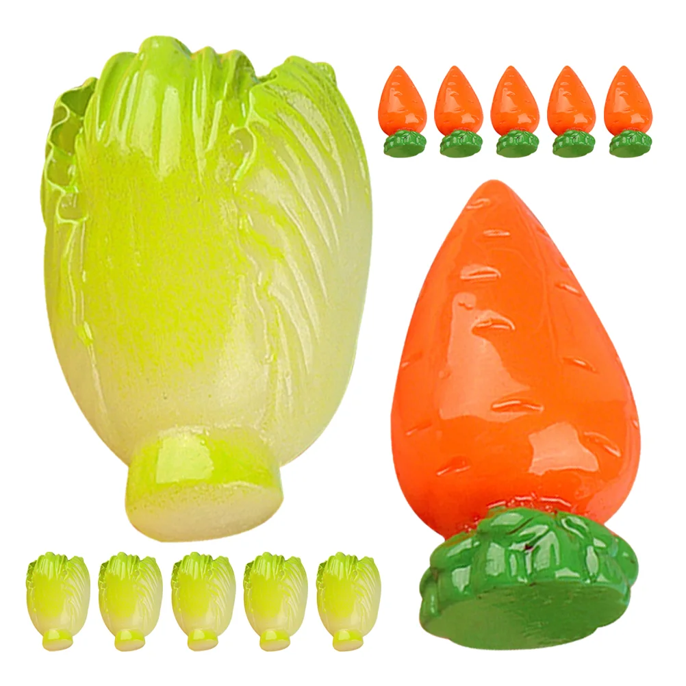 12 Pcs Simulated Vegetables Double Plants Creative Faux Models Fake Decoration Lifelike Food
12 Pcs Simulated Vegetables Double Plants Creative Faux Models Fake Decoration Lifelike Food