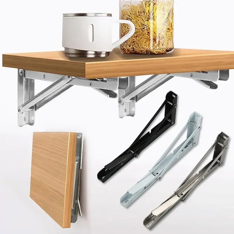 8inch 2pcs Heavy Duty Folding Shelf Brackets Triangle Straight Billy Bracket Wall Mounted Bench Table with Screws
8inch 2pcs Heavy Duty Folding Shelf Brackets Triangle Straight Billy Bracket Wall Mounted Bench Table with Screws