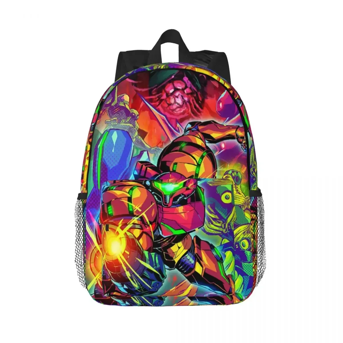 Рюкзак Metroid II Return Of Samus, Лидер продаж, рюкзак большой емкости для мальчиков и девочек, сумка для книг, сумки на плечо для мужчин и женщин, школьная сумка
Рюкзак Metroid II Return Of Samus, Лидер продаж, рюкзак большой емкости для мальчиков и девочек, сумка для книг, сумки на плечо для мужчин и женщин, школьная сумка