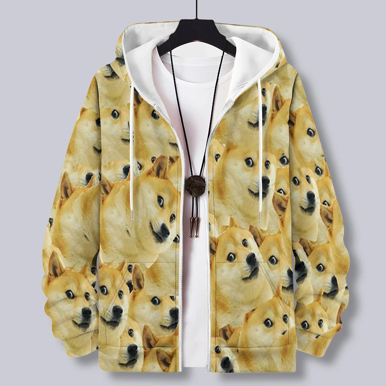Мужская толстовка на молнии с рисунком животных, собак, толстовка с принтом, повседневная мужская куртка с капюшоном, женская уличная модная куртка на молнии
Мужская толстовка на молнии с рисунком животных, собак, толстовка с принтом, повседневная мужская куртка с капюшоном, женская уличная модная куртка на молнии