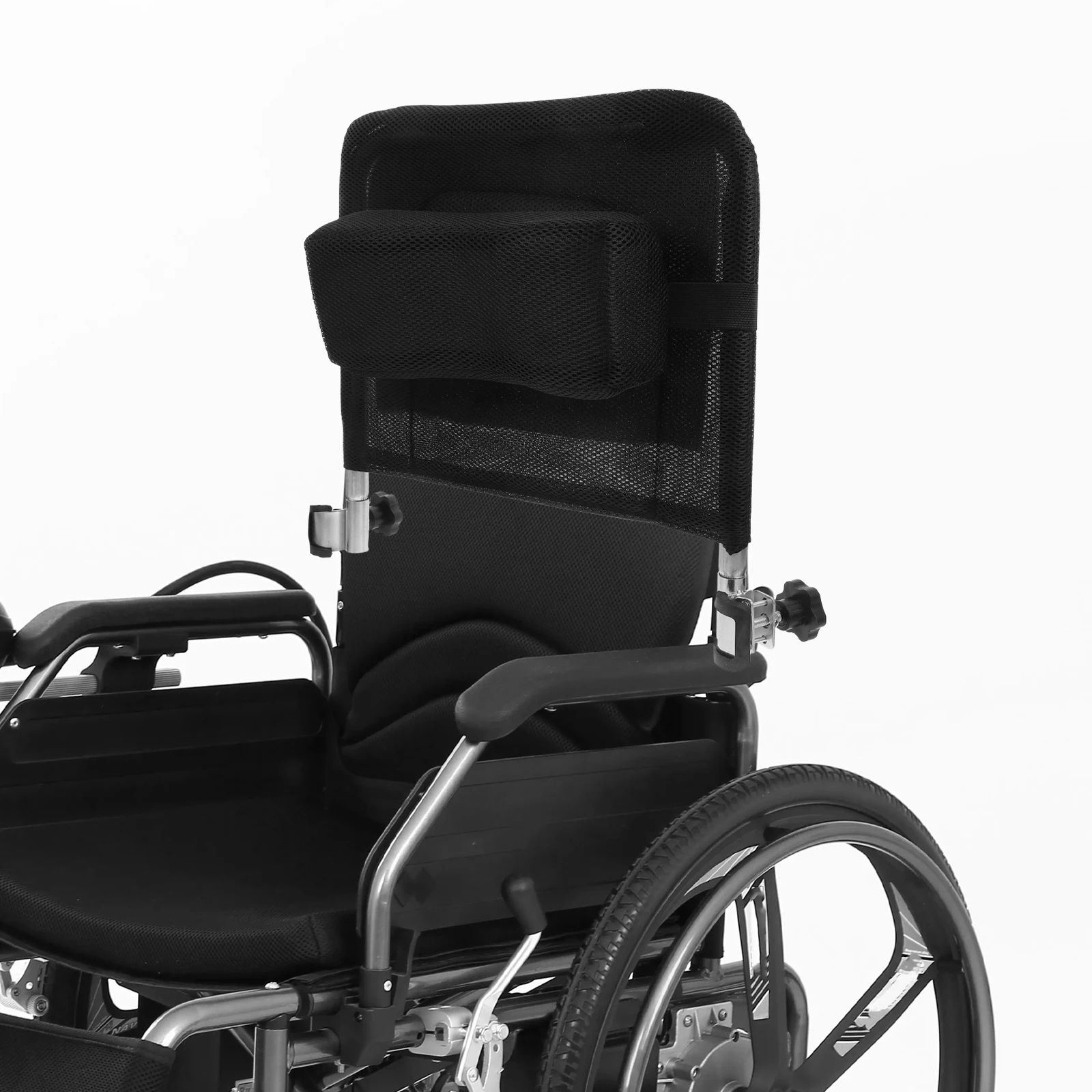 1 комплект, удлинитель спинки инвалидной коляски, сетчатый подголовник из углеродистой стали, поддержка шеи для пожилых людей, удобная, простая установка, съемная
1 комплект, удлинитель спинки инвалидной коляски, сетчатый подголовник из углеродистой стали, поддержка шеи для пожилых людей, удобная, простая установка, съемная